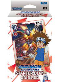 digimon tcg starter deck gaia red