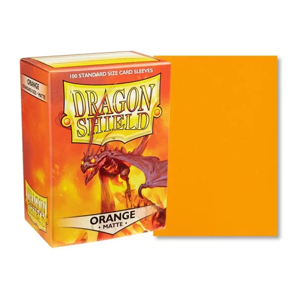 Dragon Shield - Orange - 100 Matte Sleeves