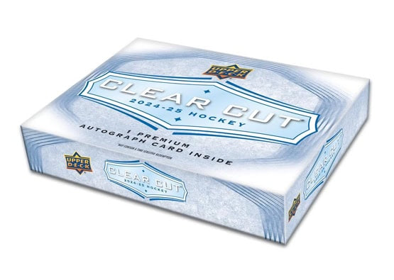 2024-25 Upper Deck Clear Cut Hockey Hobby Box