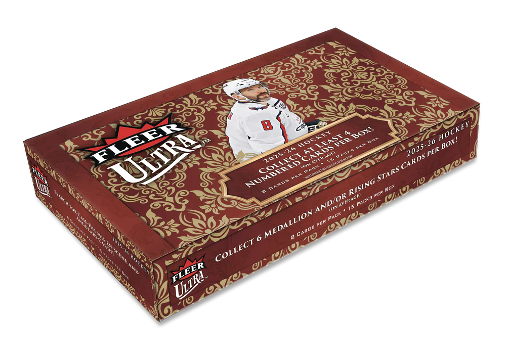 2025-26 Upper Deck Fleer Ultra Hockey Hobby Box