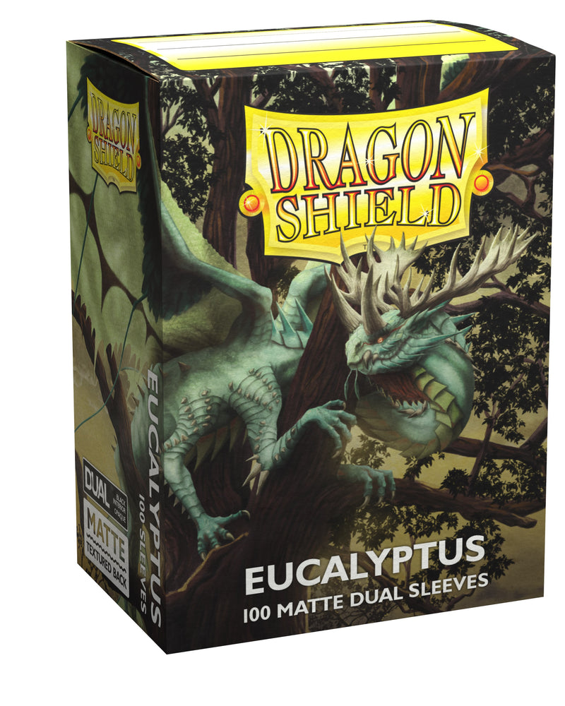 Dragon Shield - Eucalyptus - 100 Matte Dual Sleeves