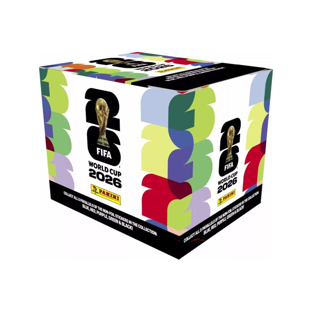 2026 Panini FIFA World Cup Soccer 50-Pack Sticker Box