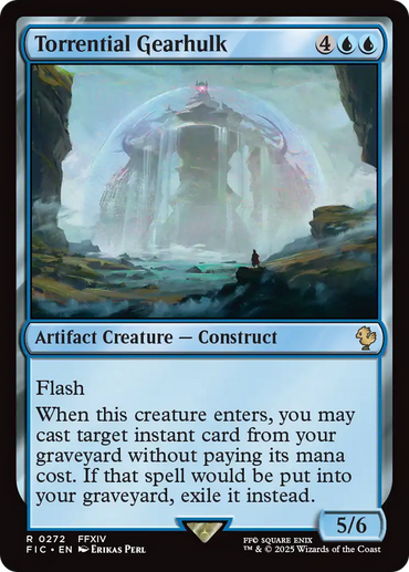 Torrential Gearhulk [FINAL FANTASY Commander]