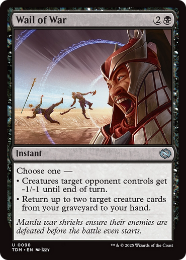 Wail of War [Tarkir: Dragonstorm]