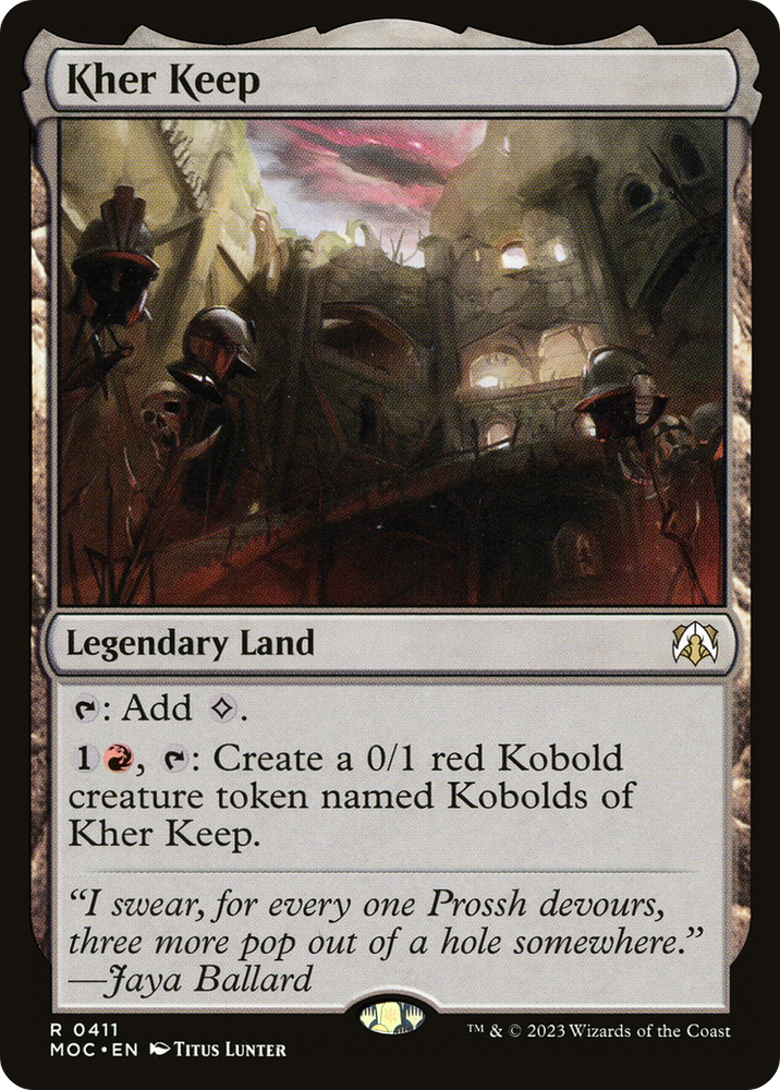 Kher Keep [March of the Machine Commander]