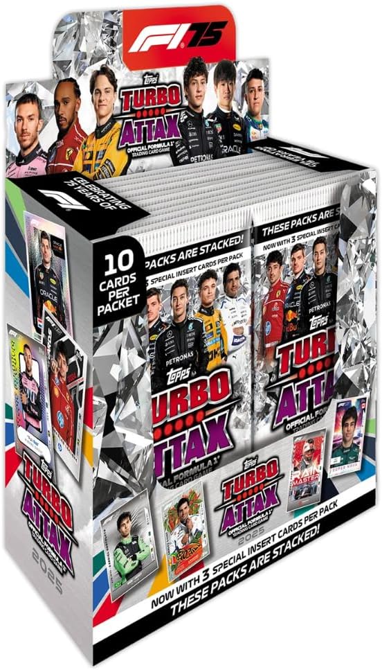 Topps Turbo Attax Formula 1 2025 - Full box