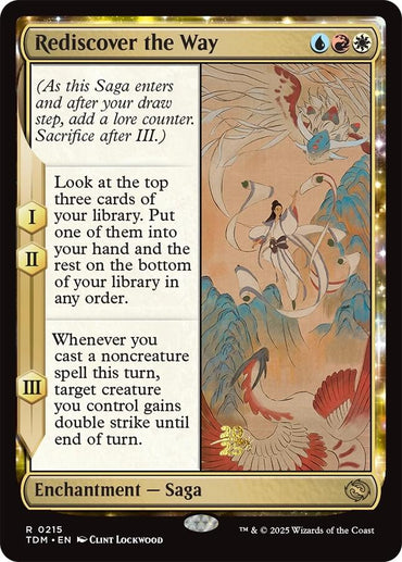 Rediscover the Way [Tarkir: Dragonstorm Prerelease Promos]