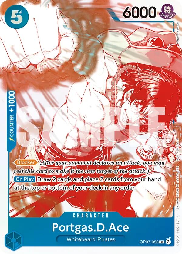 Portgas.D.Ace (OP07-053) (3rd Anniversary Treasure Campaign Pack) [One Piece Promotion Cards]