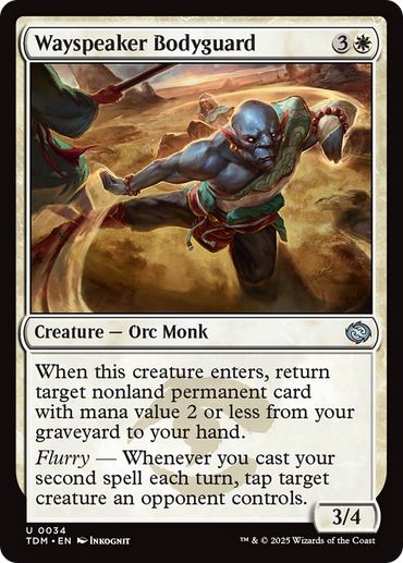 Wayspeaker Bodyguard [Tarkir: Dragonstorm]