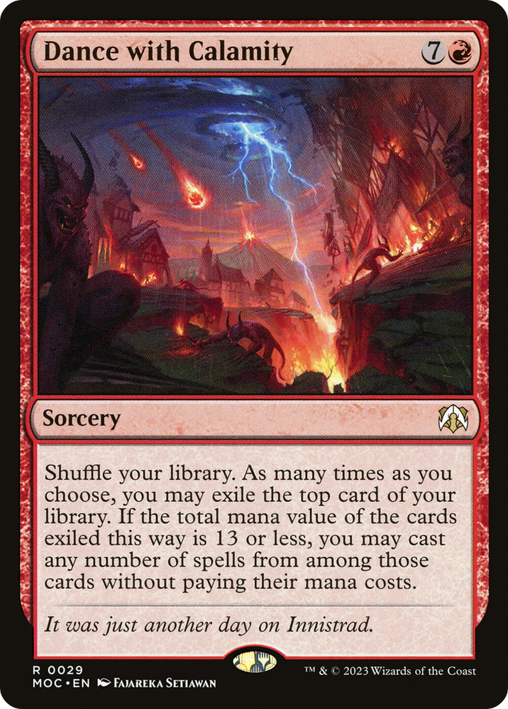 Dance with Calamity [March of the Machine Commander]