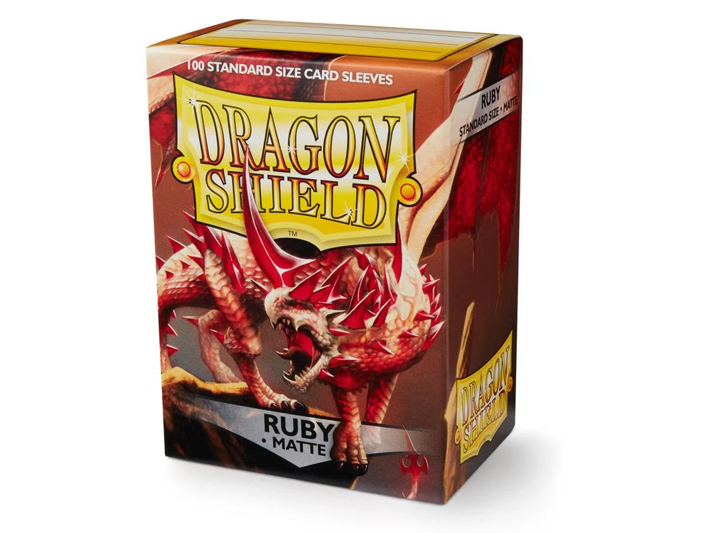 Dragon Shield - Ruby - 100 Matte Sleeves