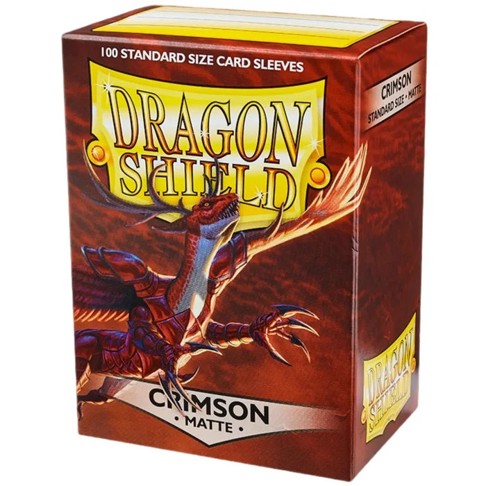 Dragon Shield - Crimson - 100 Matte Sleeves