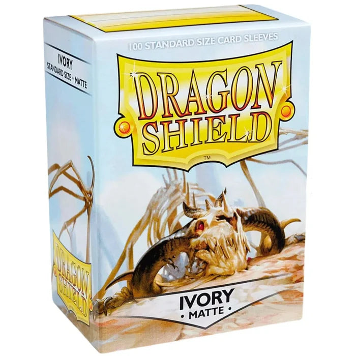 Dragon Shield - Ivory - 100 Matte Sleeves