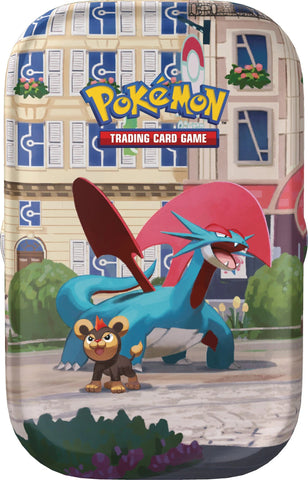 Lumiose City Mini Tin (Salamence & Litleo) (PREORDER)