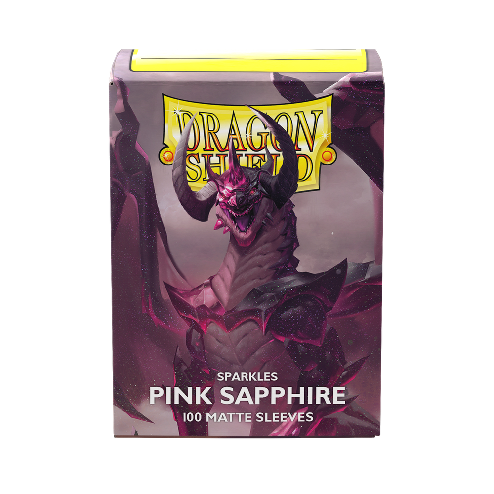 Dragon Shield - Pink Sapphire - 100 Matte Sleeves