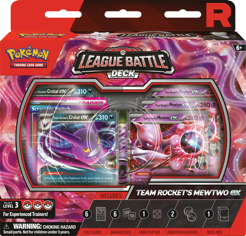 Pokemon - League Battle Deck - Team Rocket's Mewtwo ex