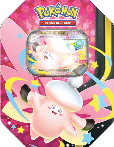Mega Moonlit Tin [Mega Clefable ex] (PREORDER)