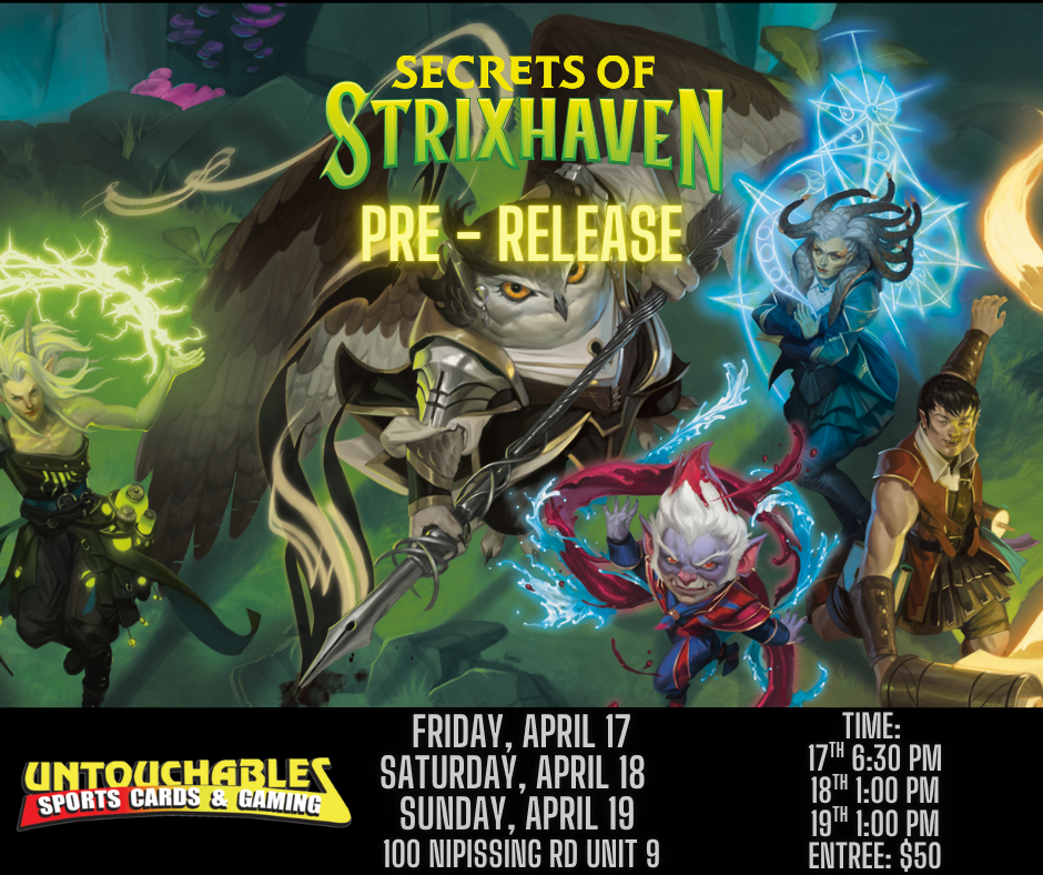 MTG Secrets of Strixhaven Pre-Release Friday