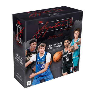2025-26 Topps NBA Basketball Signature Class Mega Box