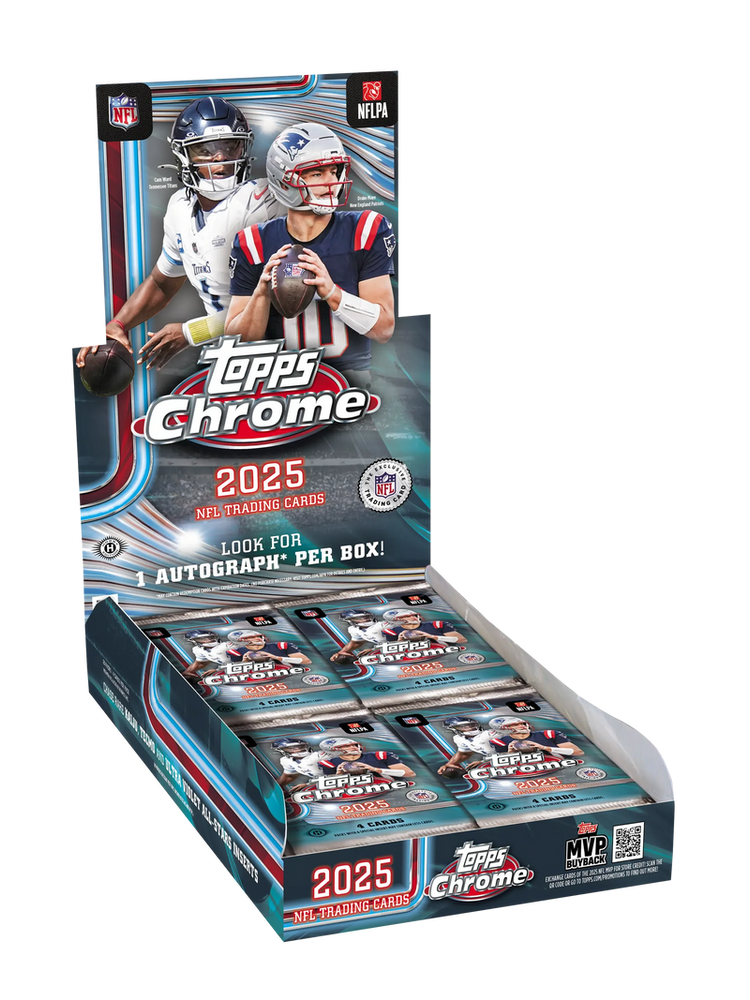 2025 - Topps Chrome Football Hobby Box