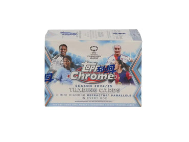 2024-25 Topps Chrome UEFA Women's Champions League Soccer Blaster Box