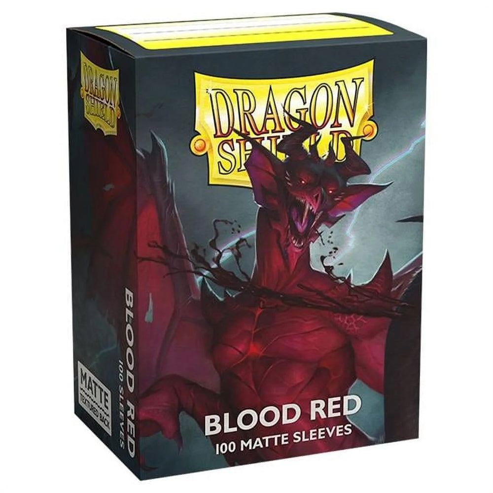 Dragon Shield - Blood Red - 100 Matte Sleeves