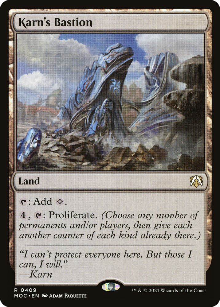 Karn's Bastion [March of the Machine Commander]