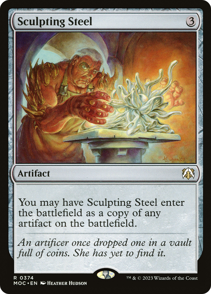 Sculpting Steel [March of the Machine Commander]