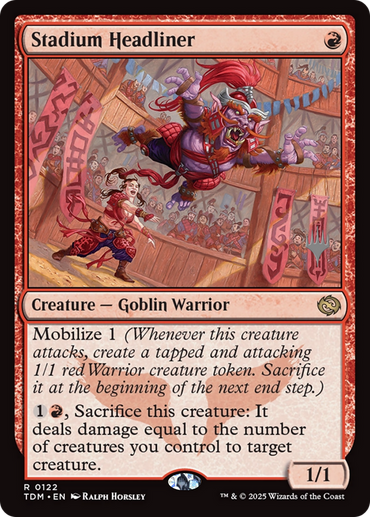 Stadium Headliner [Tarkir: Dragonstorm Promos]