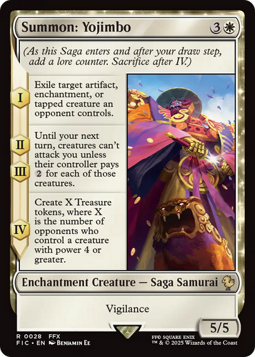 Summon: Yojimbo [FINAL FANTASY Commander]