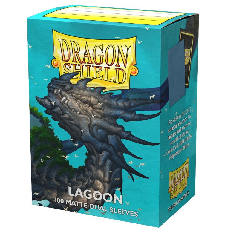 Dragon Shield - Lagoon - 100 Matte Dual Sleeves