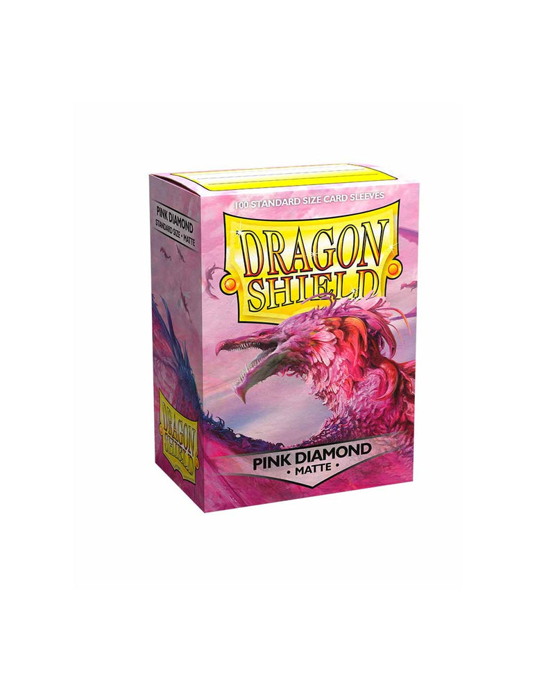 Dragon Shield - Pink Diamond - 100 Matte Sleeves