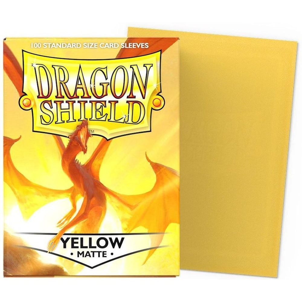 Dragon Shield - Yellow - 100 Matte Sleeves