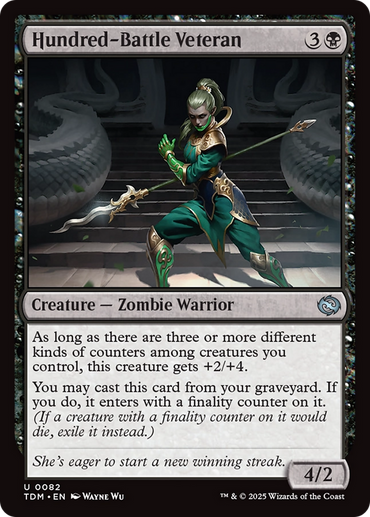 Hundred-Battle Veteran [Tarkir: Dragonstorm]
