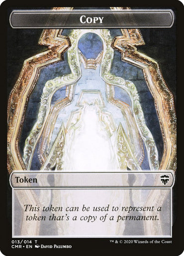 Copy (013) // Salamander Warrior Double-Sided Token [Commander Legends Tokens]