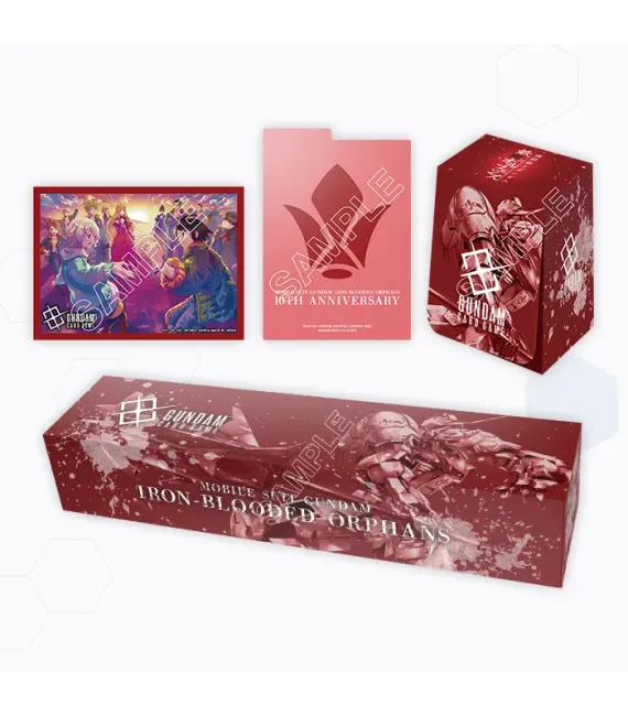Gundam Card Game - Iron Blooded Orphans - Premium Accessory Set