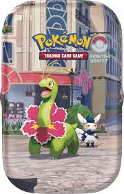 Lumiose City Mini Tin (Meganium & Meowstic) (PREORDER)