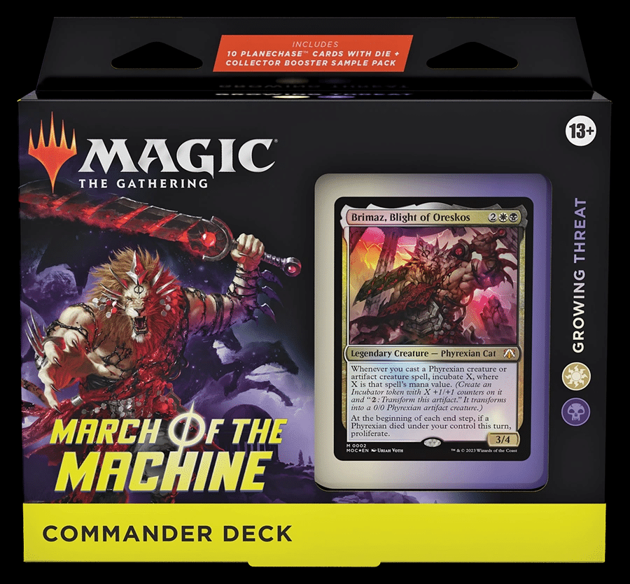 MTG - March of the Machine - Commander: Growing Threat