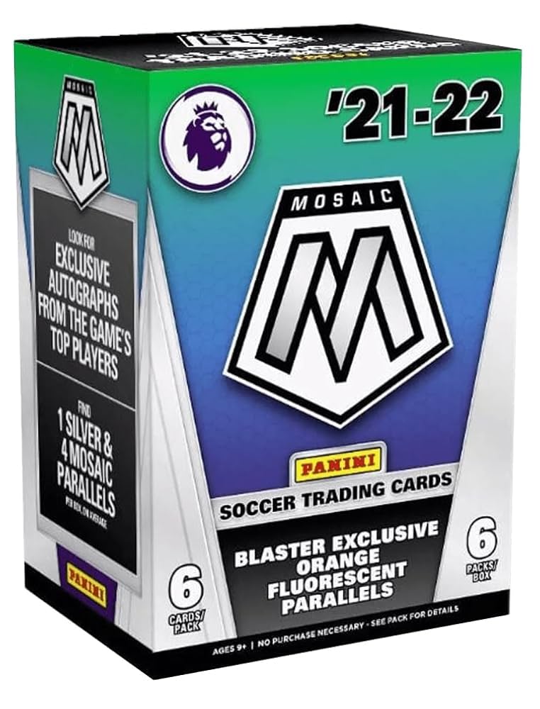 Panini - Mosaic - 2021-22 - EPL - Soccer - Blaster