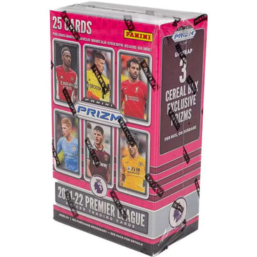 Panini - Prizm - 2021-22 - Premiere League - Soccer - Cereal Box