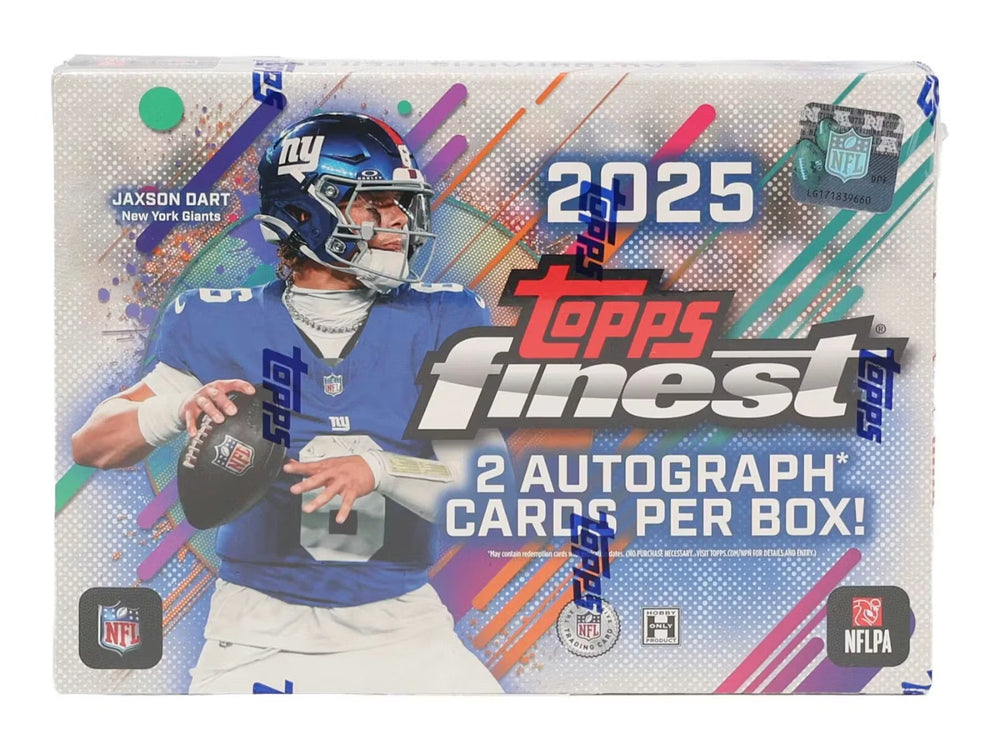 2025 Topps Football Finest Hobby Box NFL
