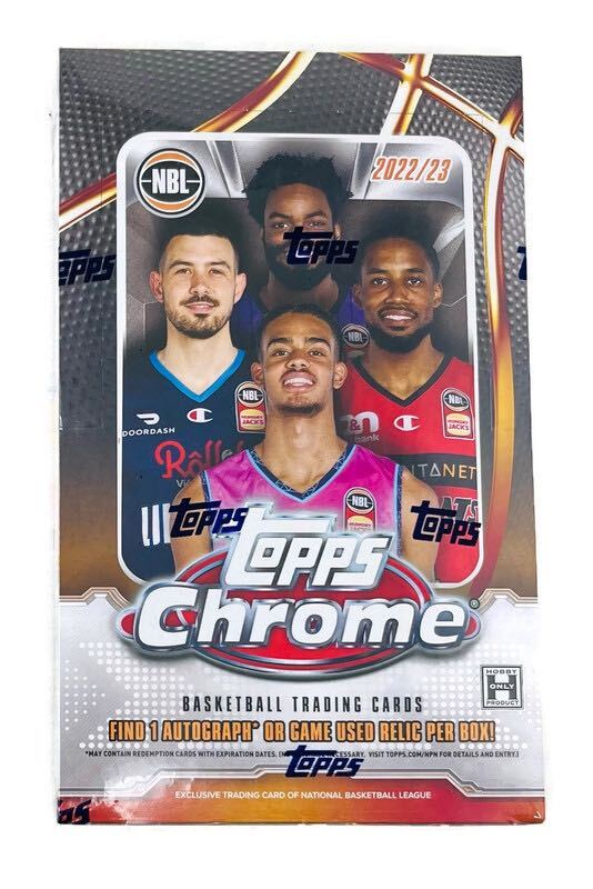 Topps - Chrome - NBL - 2022-23 - Basketball - Hobby Box